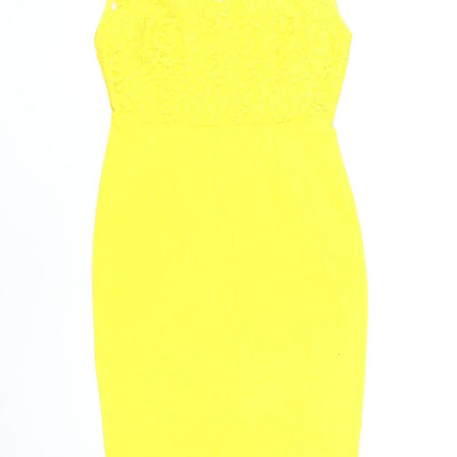 Myleene Klass Yellow Sleeveless Dress, Women, Size 12