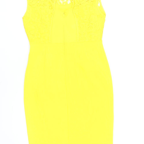 Myleene Klass Yellow Sleeveless Dress, Women, Size 12