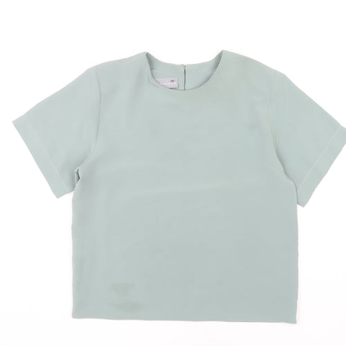 Principles Women's Green Short Sleeve Top UK 10