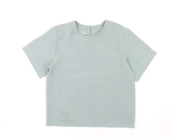 Principles Women's Green Short Sleeve Top UK 10