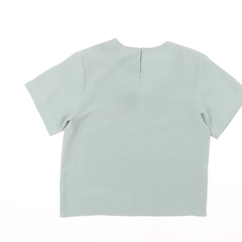 Principles Women's Green Short Sleeve Top UK 10