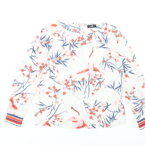 Wallis Women's Floral Blouse, Multicolour, Size 12