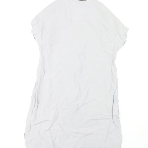 Phase Eight Women's Grey Dress Size 12 Short Sleeve