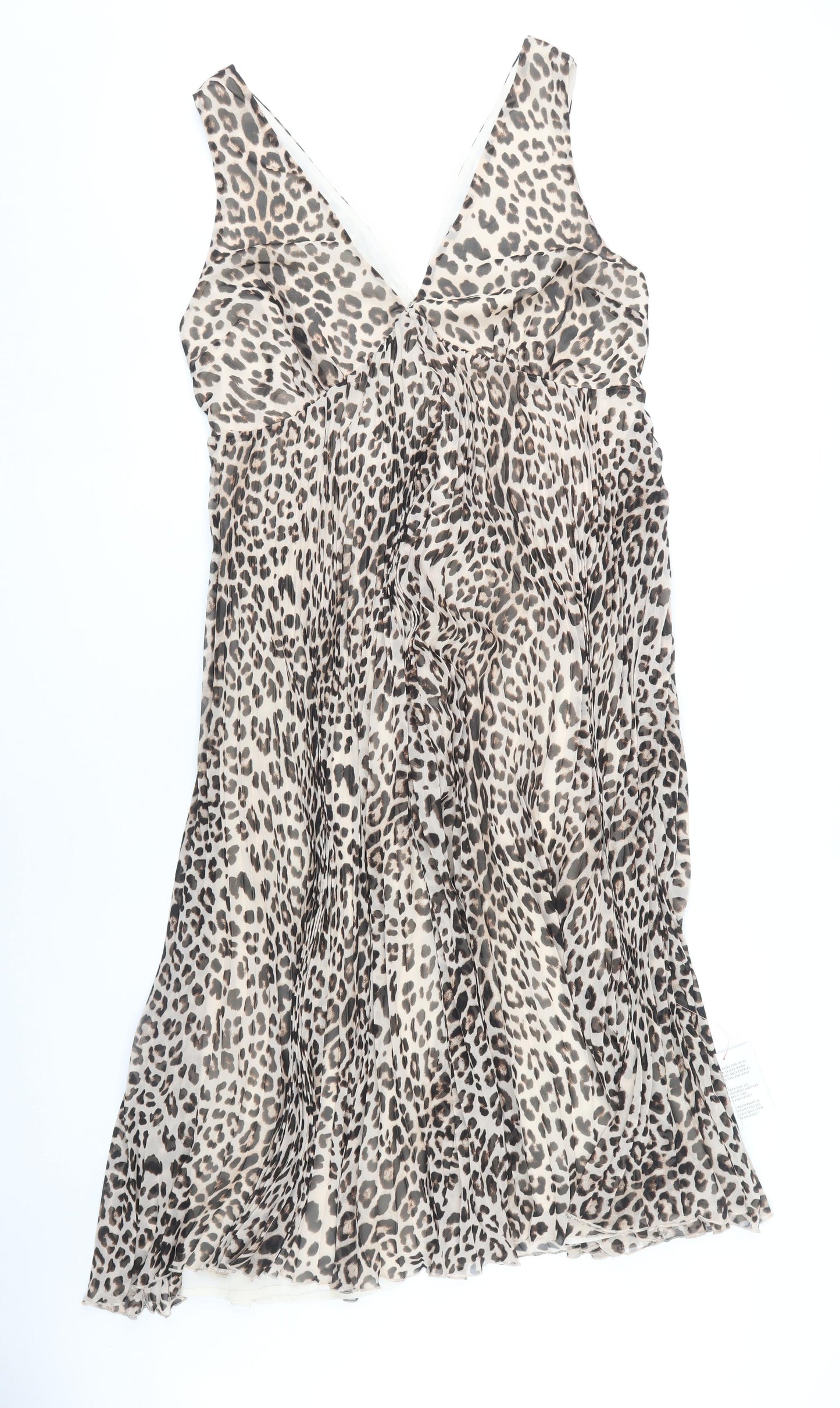 ASOS Design Women's Leopard Print Dress Size 18