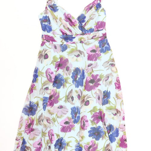 Début Women's Floral A-Line Midi Dress Size 10