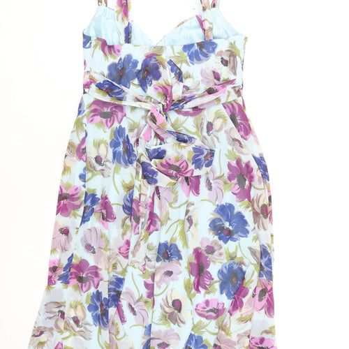 Début Women's Floral A-Line Midi Dress Size 10