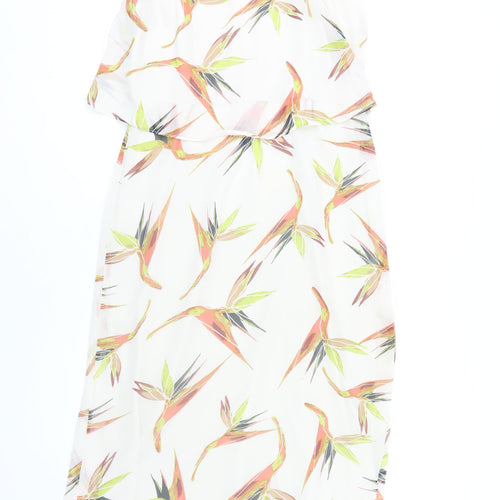 Marks and Spencer Women’s Ivory Floral Dress Size 12