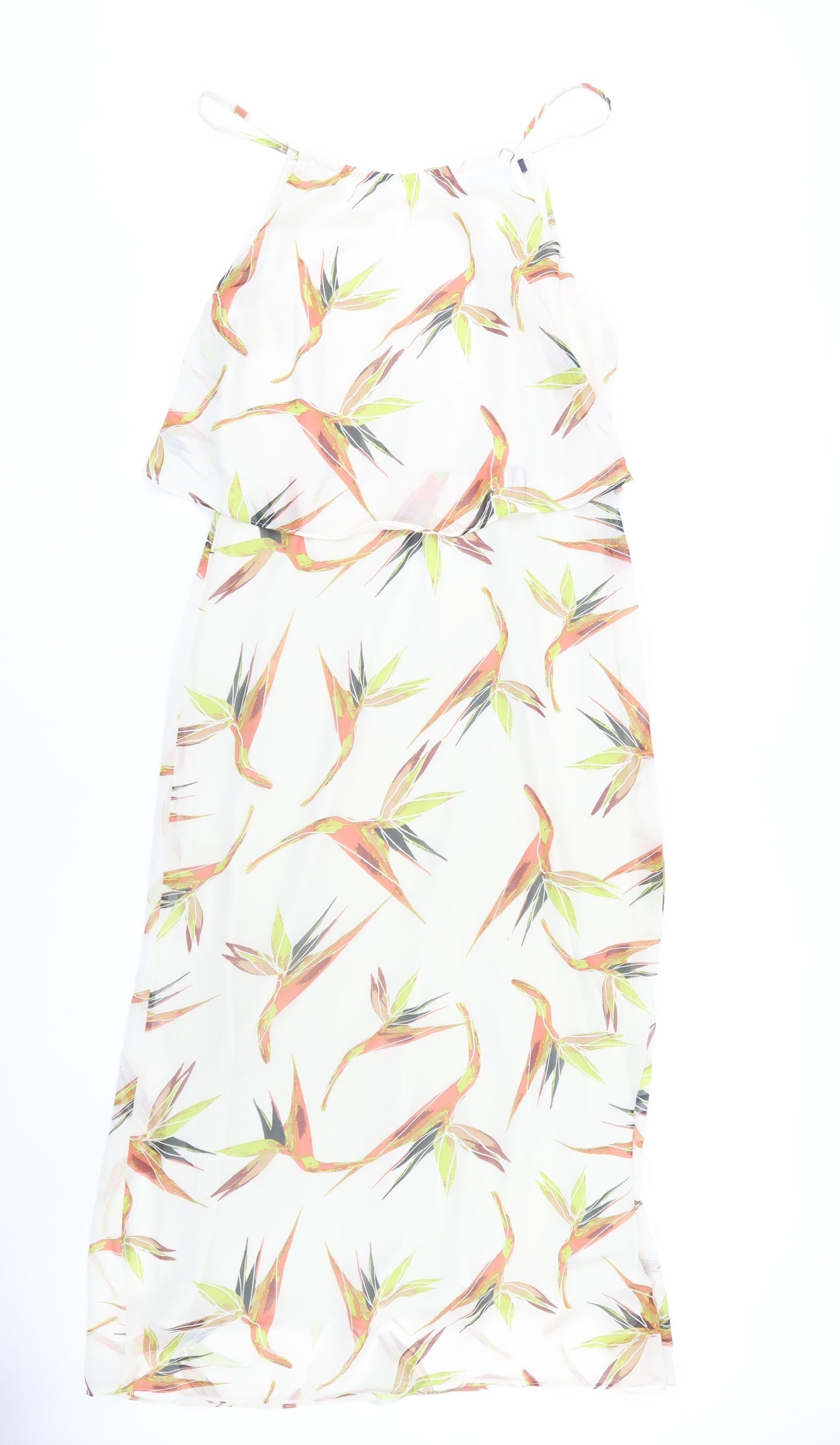 Marks and Spencer Women’s Ivory Floral Dress Size 12