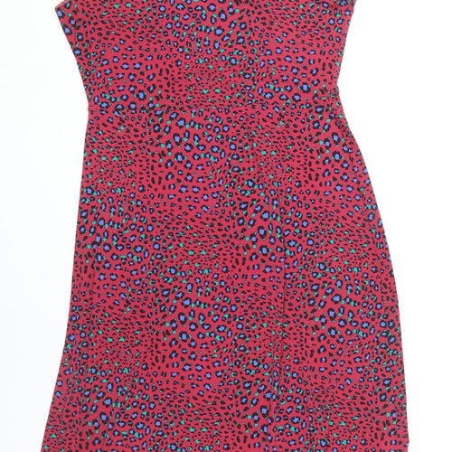 Roman Women’s Multicoloured Animal Print Dress, Size 16