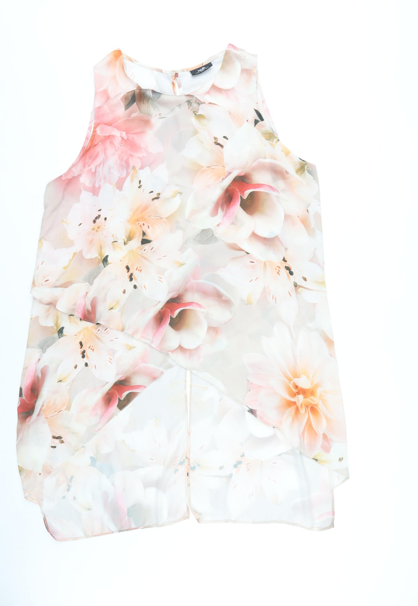 Wallis Women's Floral Tunic Blouse Size 20 Multicoloured