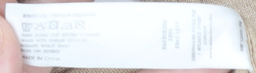 Jasper Conran Women's Beige Striped Pullover Jumper Size 14