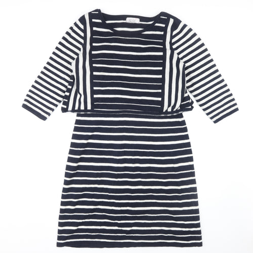 Marks and Spencer Women's Striped Dress - Size 14