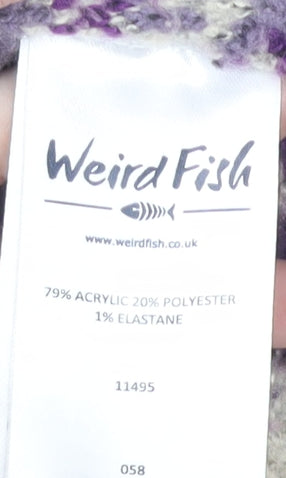 Weird Fish Women's Multicoloured Size 12 Pullover Jumper