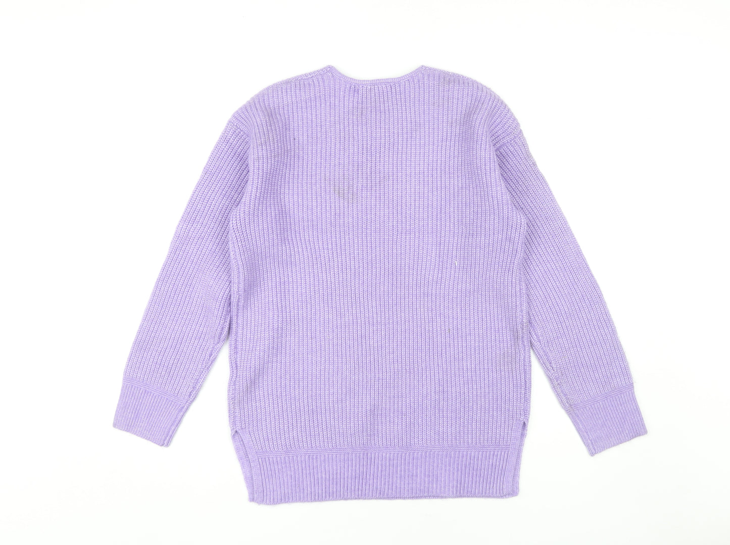 Marks and Spencer Women's Purple Pullover Jumper S