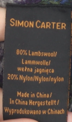 Simon Carter Men's Multicoloured S Striped Pullover Jumper