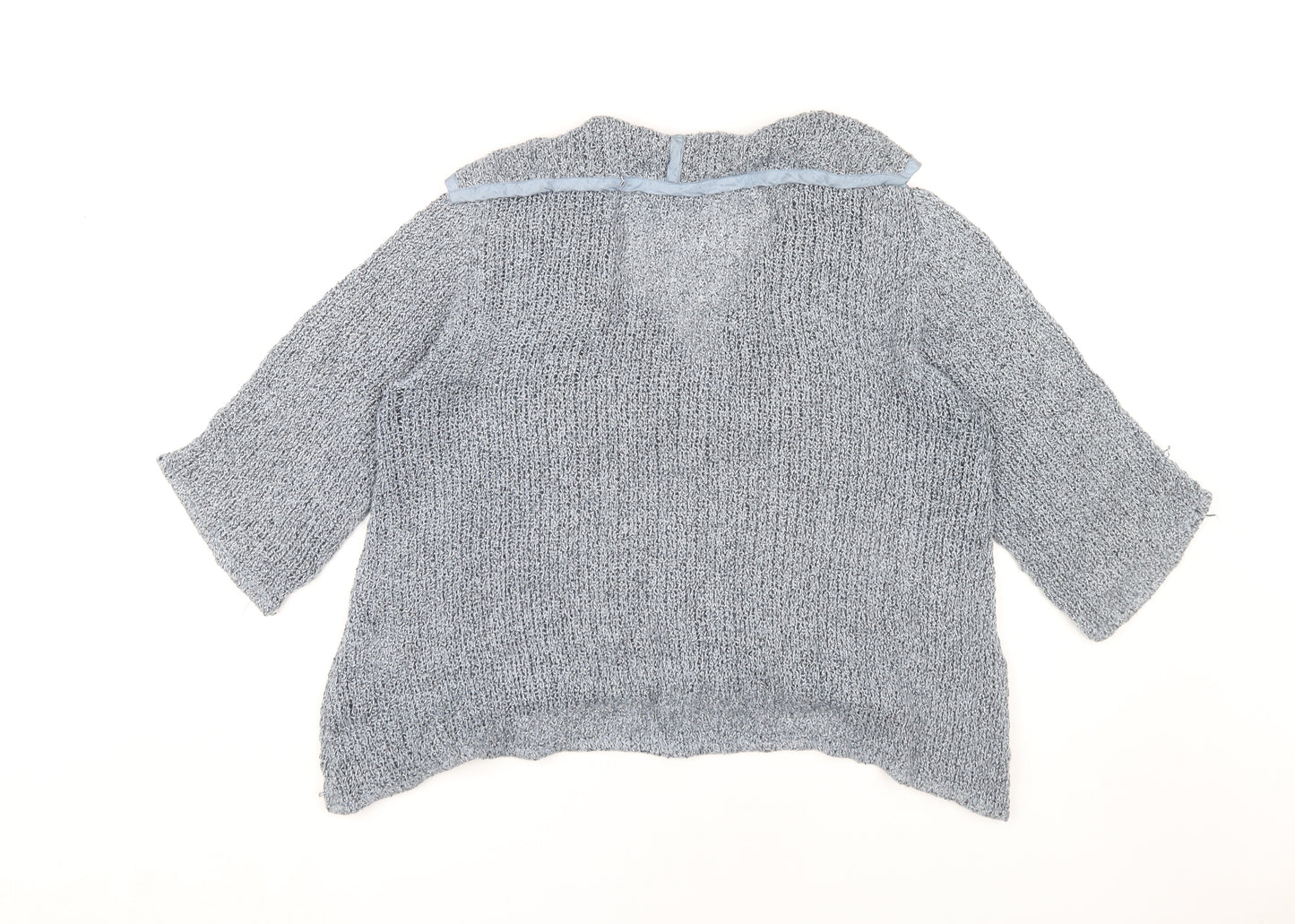 Masai Grey Open-Knit Jumper, Women, Size M