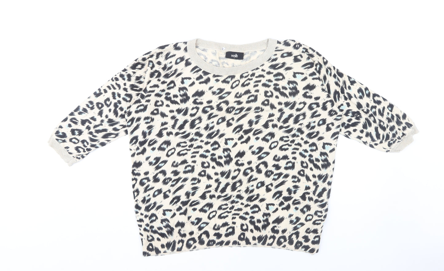 Wallis Women's Multicoloured Animal Print Pullover L