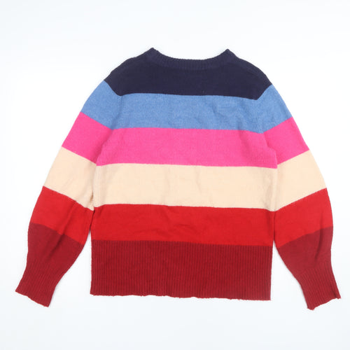 Love & Roses Women's Multicoloured Striped Jumper M