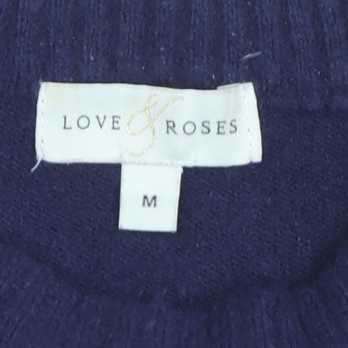 Love & Roses Women's Multicoloured Striped Jumper M