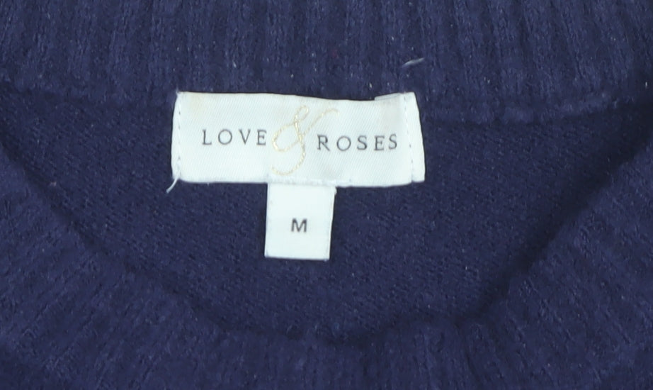 Love & Roses Women's Multicoloured Striped Jumper M