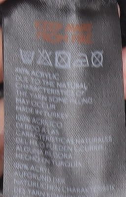 Urban Outfitters Multicoloured Chunky Knit Hooded Pullover L