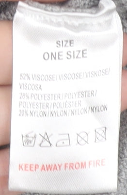 QED London Grey Women’s One Size Jumper