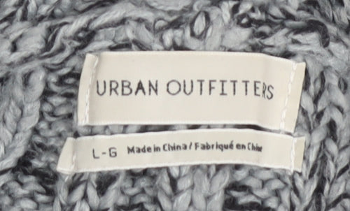 Urban Outfitters Women's Grey Roll Neck Pullover Jumper L