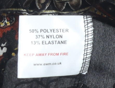 Isle Collection Women's Multicoloured Blouse, Size 14, Velvet