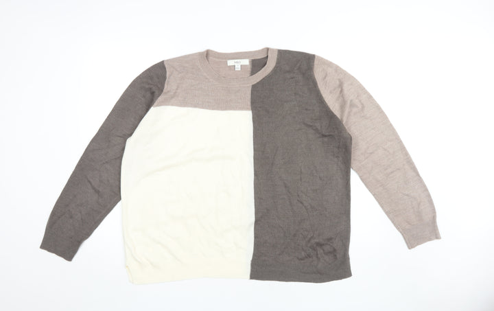 Marks and Spencer Women's Brown Pullover Jumper Size 16