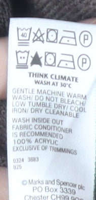 Marks and Spencer Women's Brown Pullover Jumper Size 16