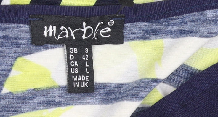 Marble Women’s Multicoloured Geometric T-Shirt Size 14