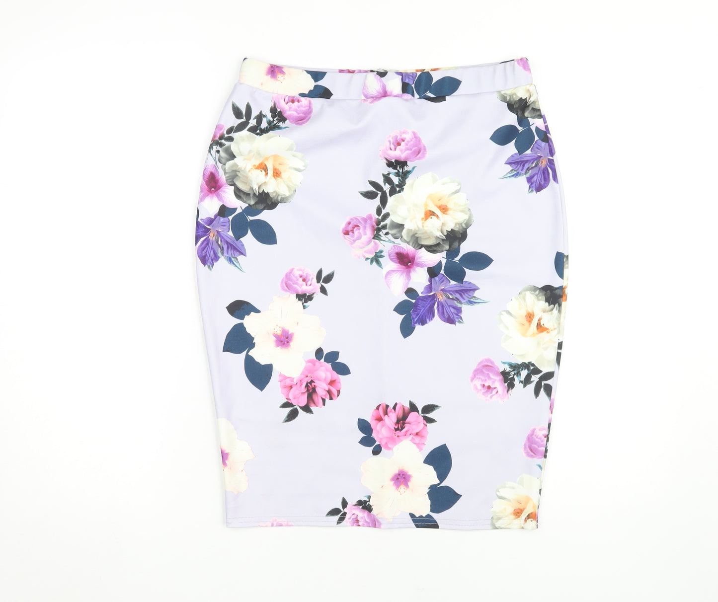 New Look Women's Multicoloured Floral Skirt