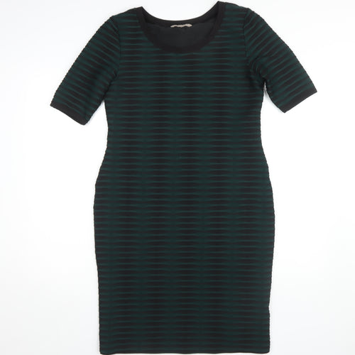 Marks and Spencer Women's Green Bodycon Dress Size 12