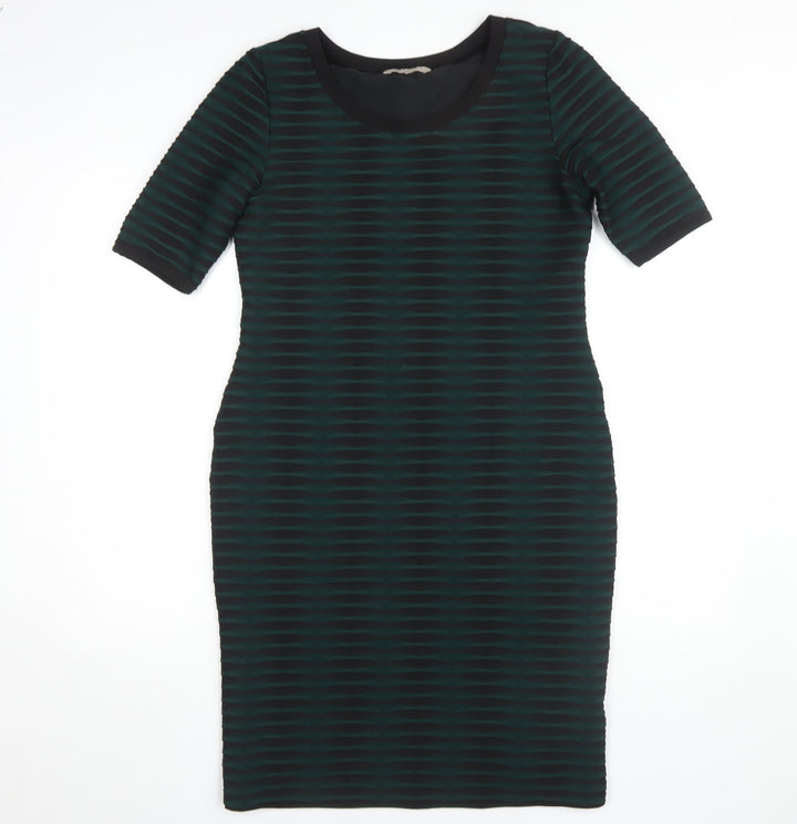Marks and Spencer Women's Green Bodycon Dress Size 12