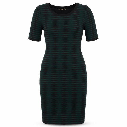 Front view of Marks & Spencer Women's Green Bodycon Dress, size 12