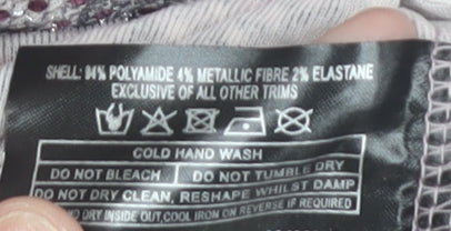 Klass Women's Multicoloured Sequin T-Shirt, M