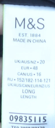 Marks and Spencer Women’s Brown Pleated Long Skirt, Size 20