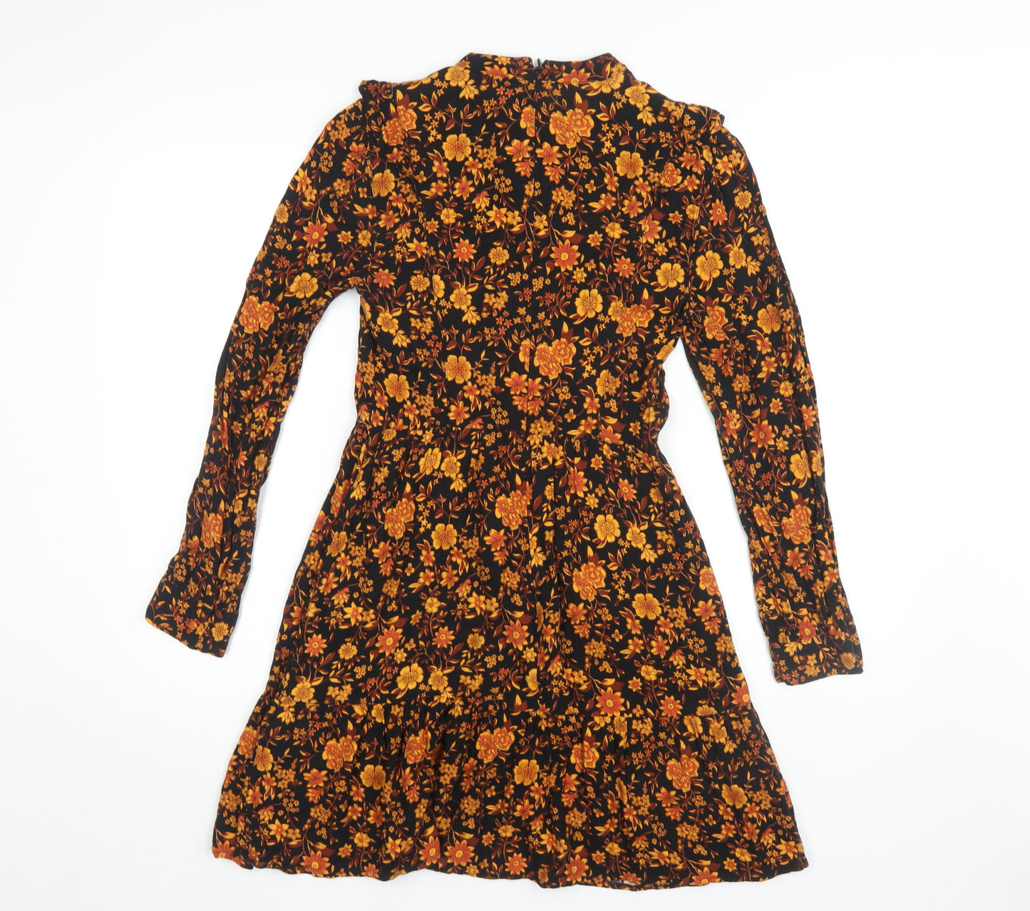 Warehouse Women's Floral Multicoloured Dress Size 6