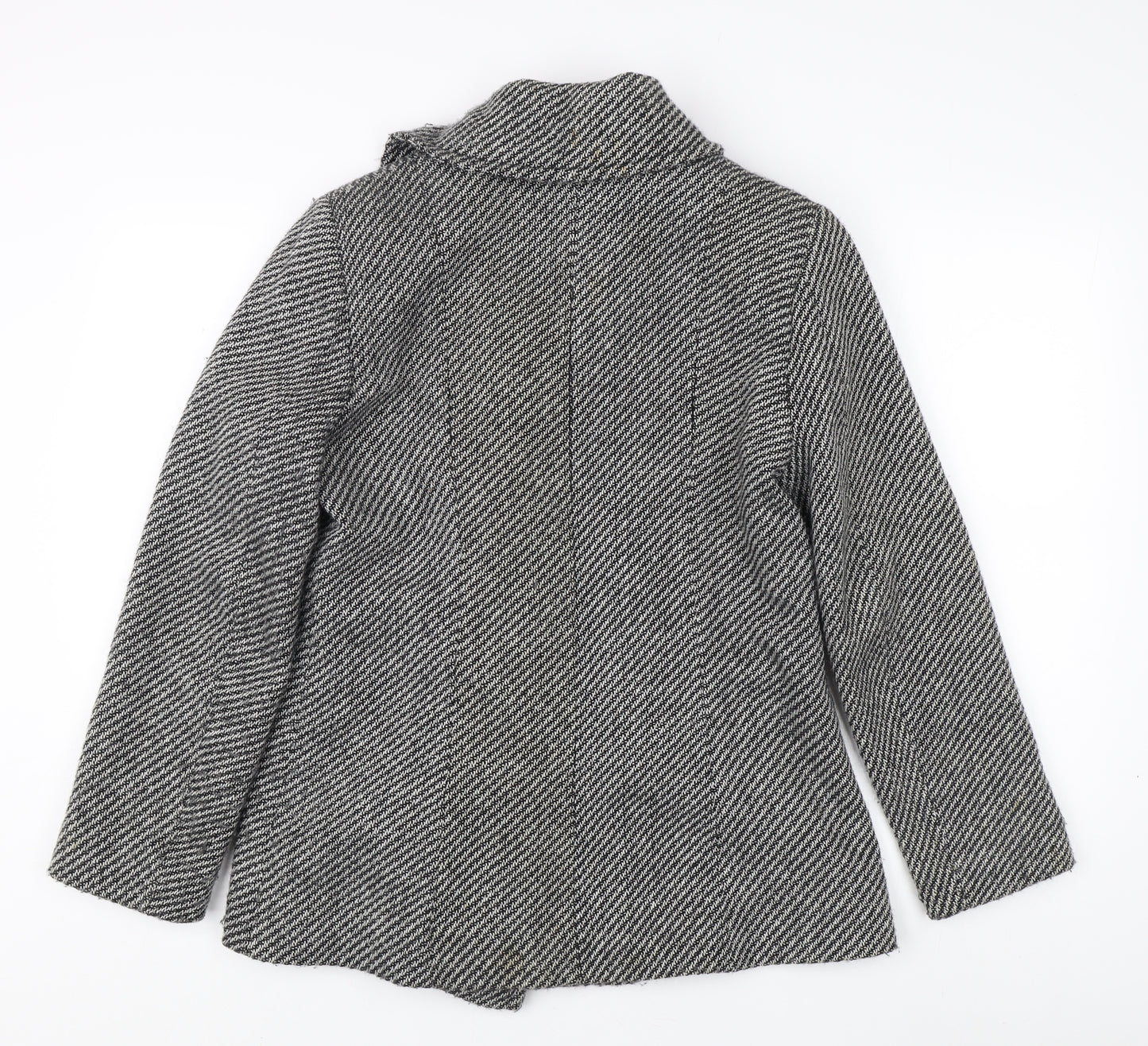 Classics Women's Black Pea Coat Size 14