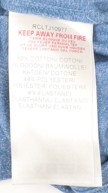 Rascal Boys' Blue T-Shirt, 13-14 Years, Logo Accent