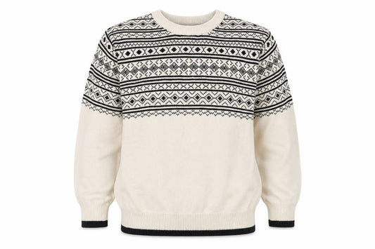 Cat & Jack Boys Beige Fair Isle XS Pullover Jumper