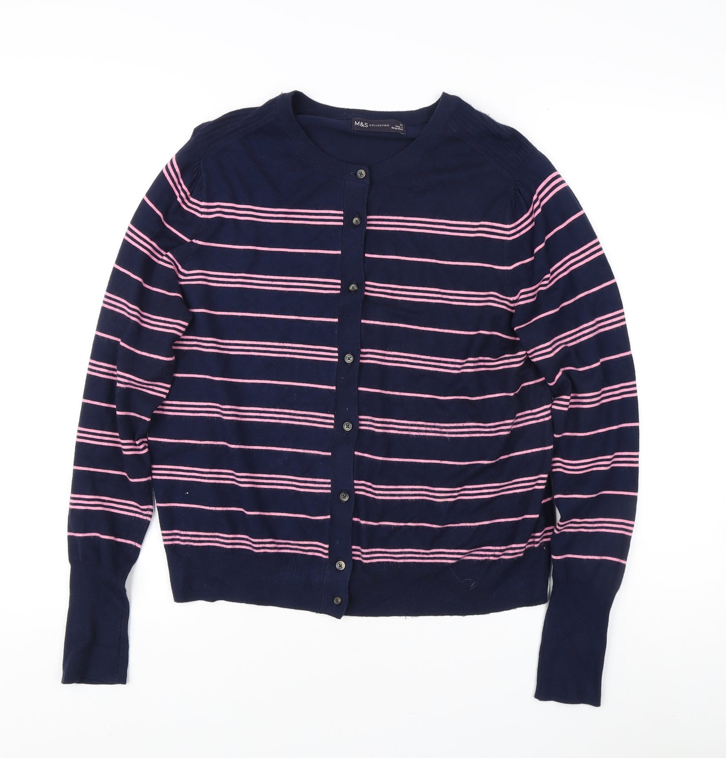 Marks and Spencer Women's Multicoloured Cardigan Size 14