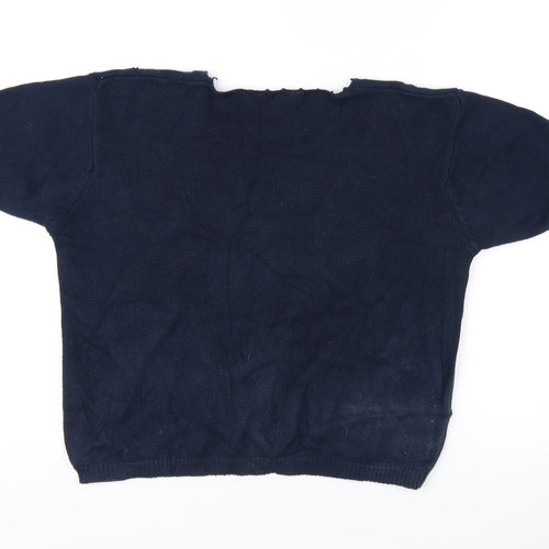 Joie de Vivre Women's Blue Pullover Jumper M