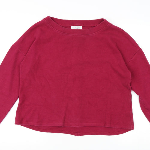 Thought Women's Red Pullover Jumper Size 16