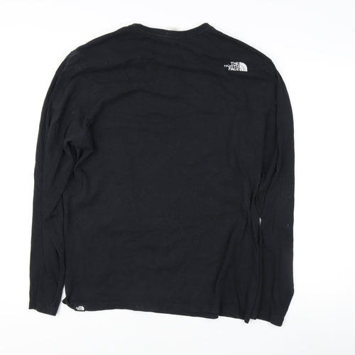 The North Face Men's Black Long Sleeve T-Shirt Size L