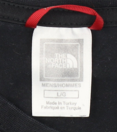 The North Face Men's Black Long Sleeve T-Shirt Size L