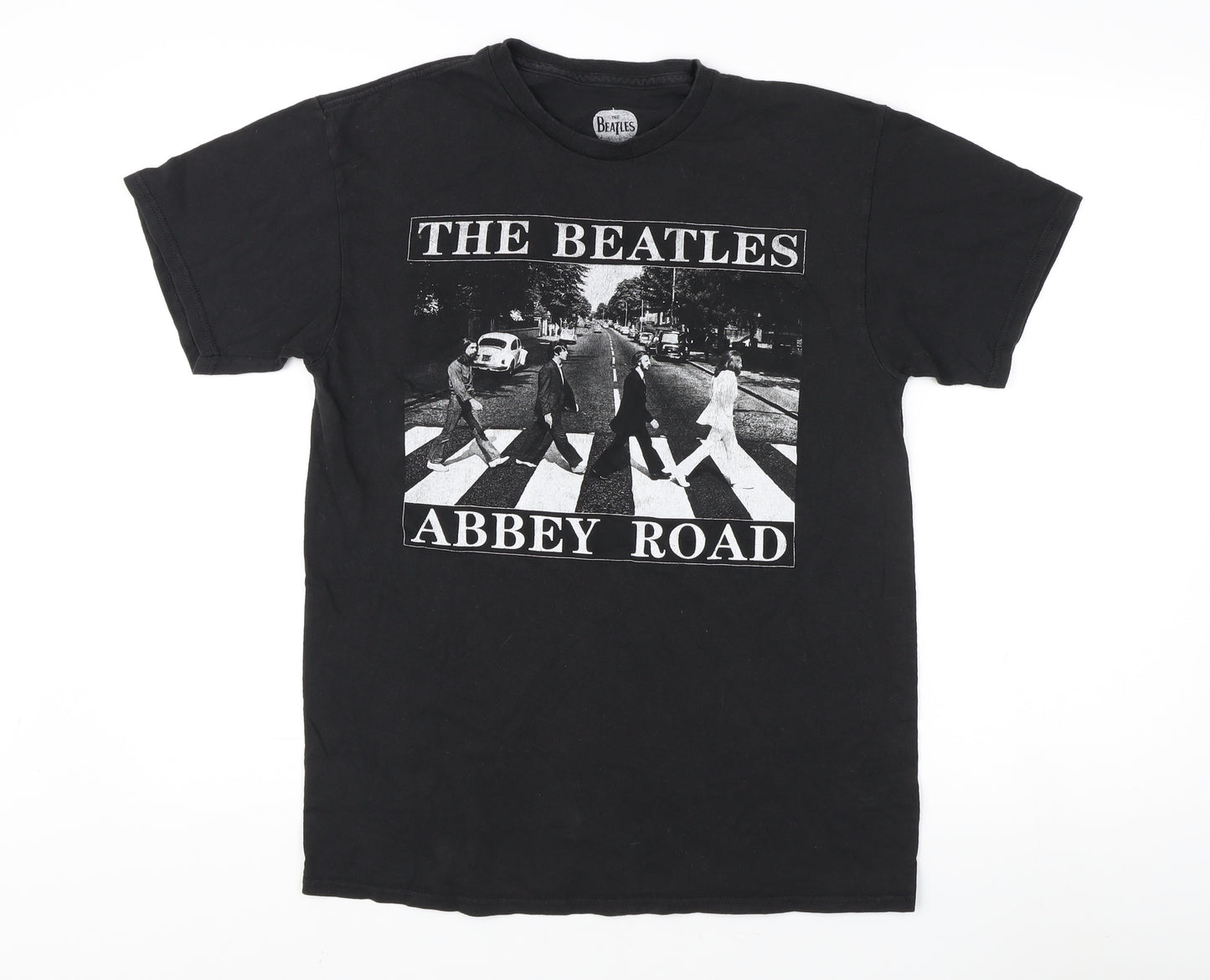 The Beatles Men’s Black Medium Abbey Road T-Shirt
