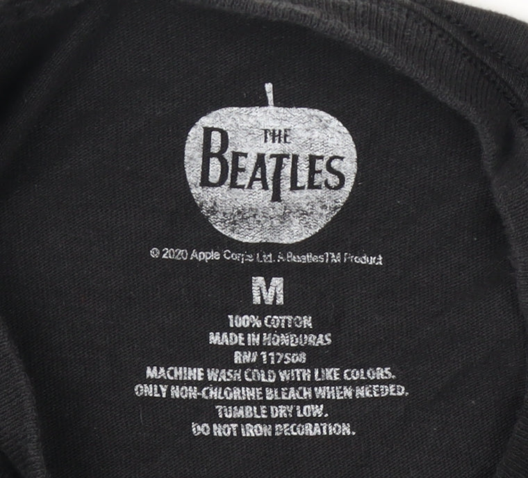 The Beatles Men’s Black Medium Abbey Road T-Shirt