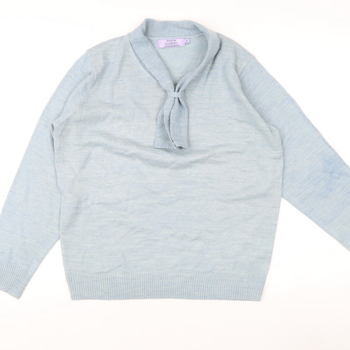 Honor Millburn Women's Blue Knit Jumper M