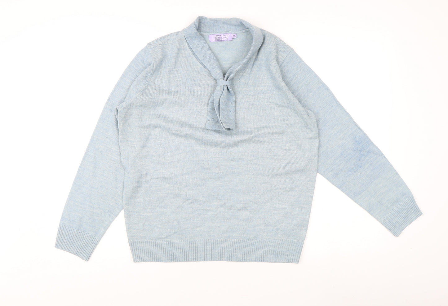 Honor Millburn Women's Blue Knit Jumper M
